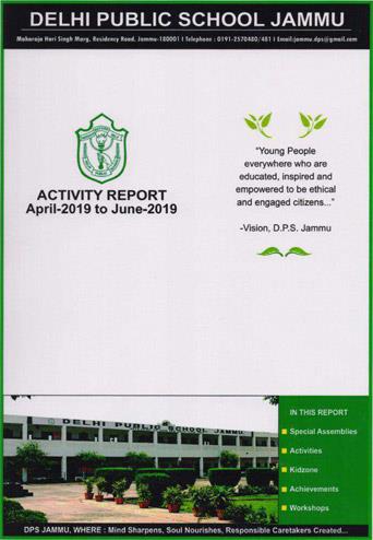 Activity Report Apr 2019 - Jun 2019