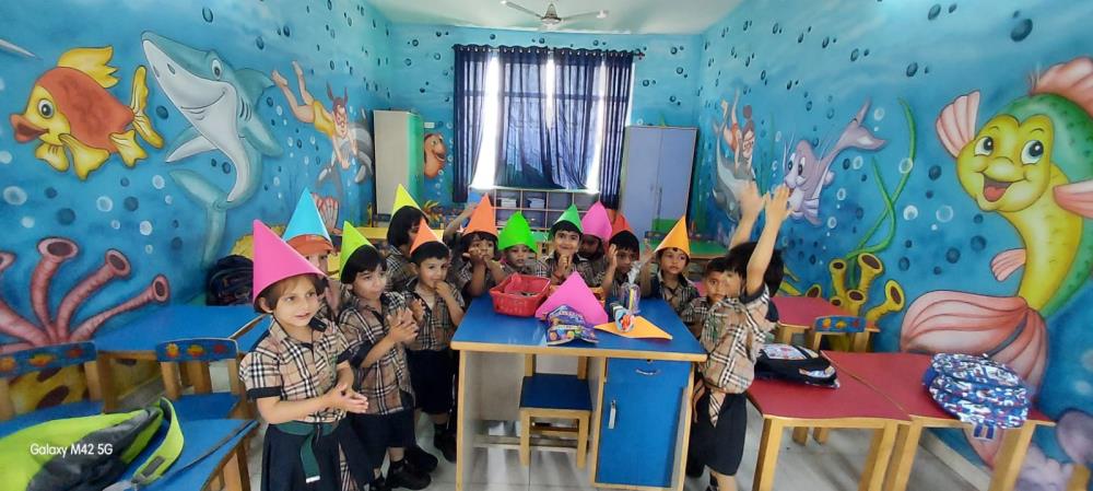 Birthday Activity in class Nursery